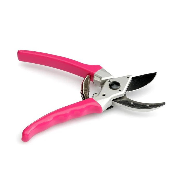 Heavy Duty Pink Secateurs 8