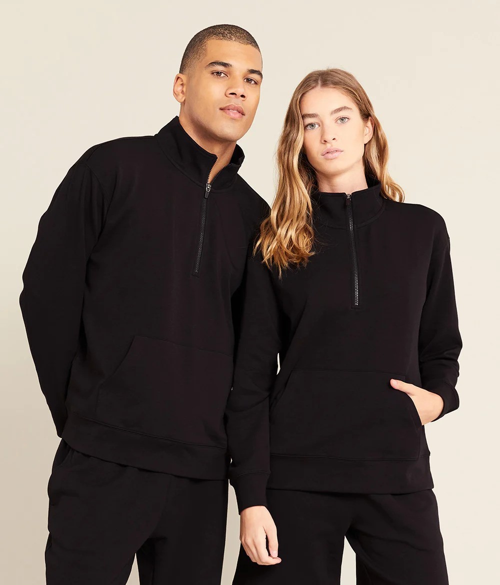 Quarter-zip sweatshirt, unisex